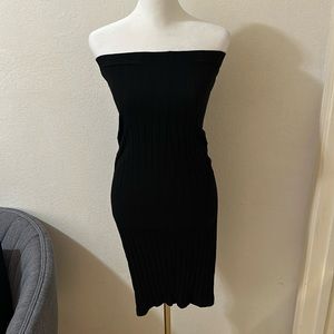 Strapless Body Con Dress / Body Con Long Skirt